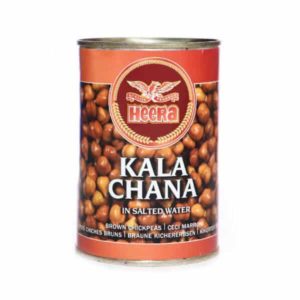 Boiled Kala Chana 400g Heera