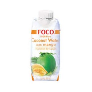 FOCO COCONUT WATER W MANGO 500ML