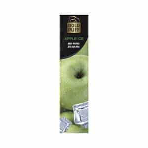 Gold Puff 800 Apple Ice Flavour