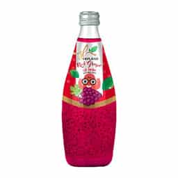 Skyland Red Grape Drink with Basil Seeds
