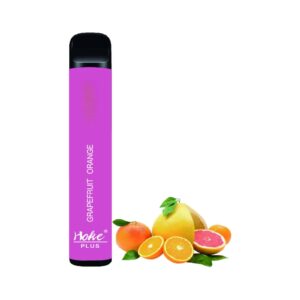 Hoke Plus Vape 800 Grapefruit Orange - Zero Nicotine