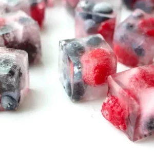 Blueberry raspberry ice flavour
